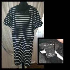 Short sleeve sweatshirt dress